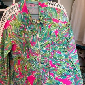 Lilly Pulitzer Jacket Size Large fits a 10/12/14